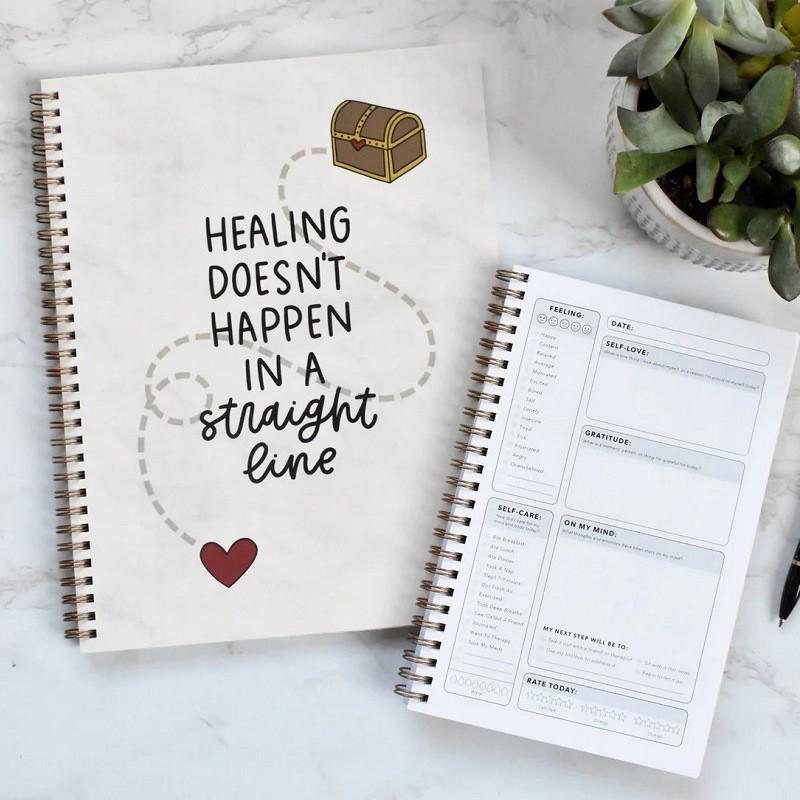 Прямой журнал психического здоровья Журнал психического здоровья Тетрадь